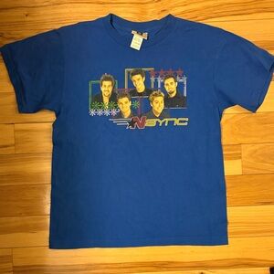 NSYNC Vintage Blue Graphic Tee